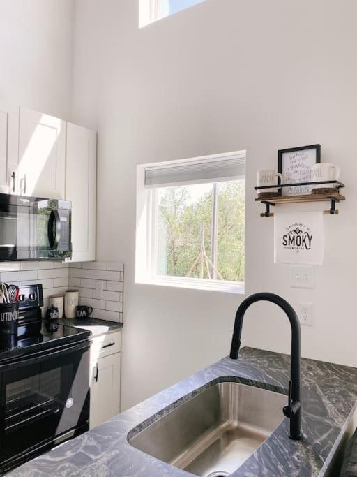 Modern Smoky Mountain Tiny House Lejlighed Pigeon Forge Eksteriør billede